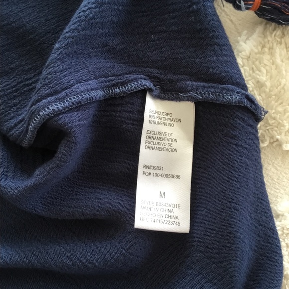 Democracy over blouse with cold shoulder M - Picture 5 of 6